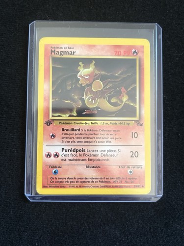 Carte pokemon magmar 62 - carte, 39/62