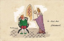 ILLUSTRATED CP SIGNED BOSSAERT LE BON ROI DAGOBERT - 20898