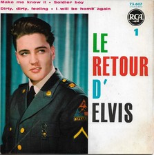 ELVIS PRESLEY Le Retour
