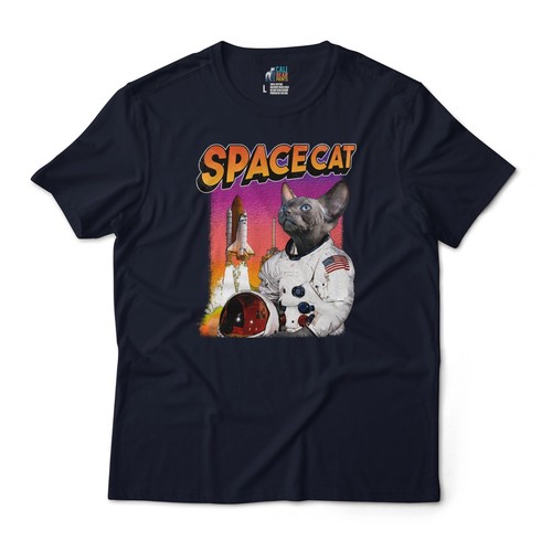 Space cat astronaut hairless - space,