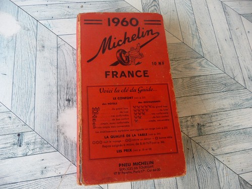 Guide michelin france 1960 - michelin,