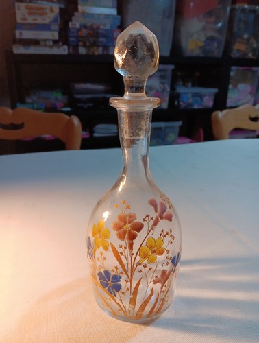 Carafe décor émaillée - carafe,