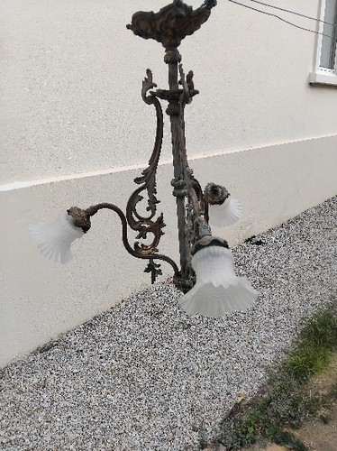 Ancien lustre suspension - ancien,