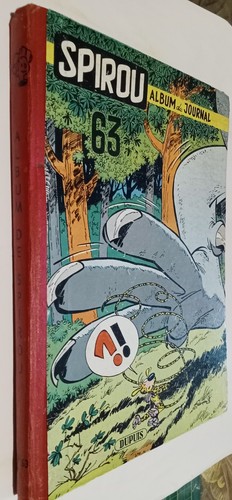 Spirou recueil 63 de 1957 - spirou,