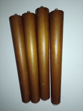 Lot 4 pieds en bois pour