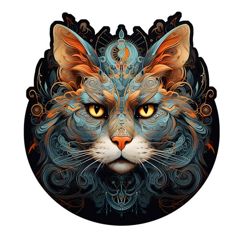 Tete chat angora - chat, siamois