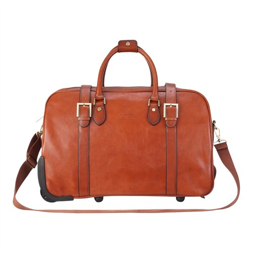 Sac voyage weekend cuir - de,