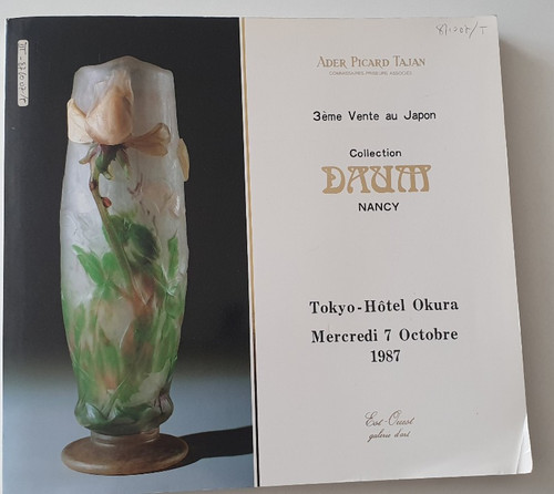Livre art collections - d'art, daum