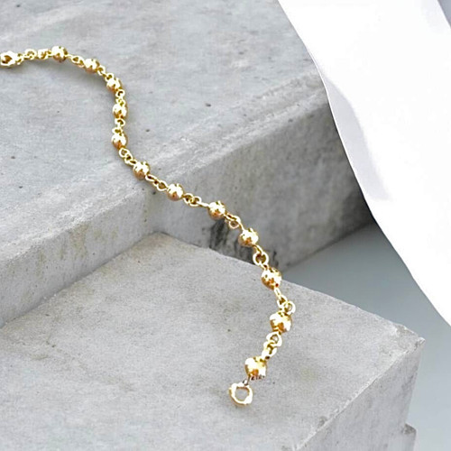 Bracelet boules diamètre 6mm - diamètre,