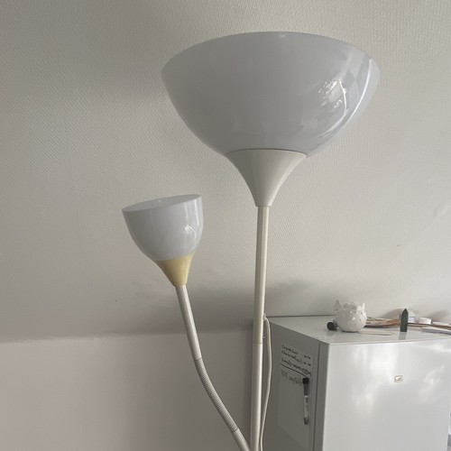 Lampadaire blanc lumières - lampadaire,