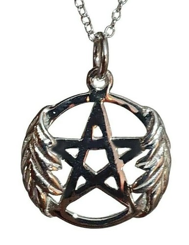Oak leaf pentacle necklace - oak,