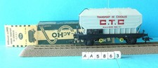 HO HORNBY ACHO 706 Wagon trémie CTC    (V4)