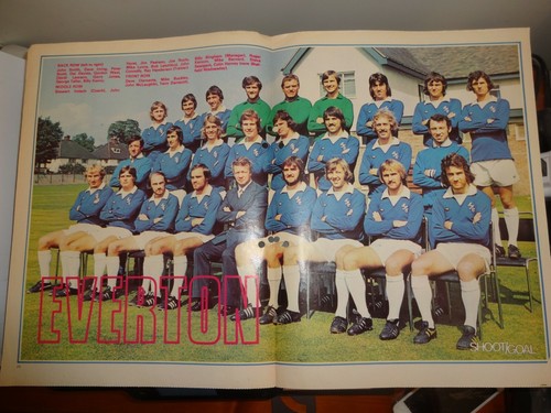 Photo équipe everton 1974 - équipe,