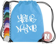 Personnalisé Urban Police SPORTS Kit Sac. Cordon Eps École - Add Enfant Nom