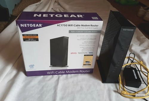 Netgear cable modem - cable, router