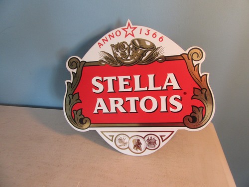 Enseigne métal stella artois - stella,