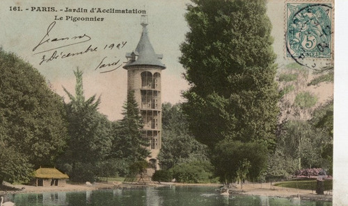 Cpa paris jardin - jardin, d