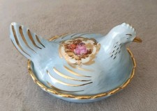 Sucrier bonbonnière. Poule en porcelaine de limoges. vintage