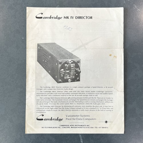 Vtg 70s cambridge iv - 70s,
