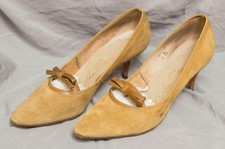 Air Step Chaussures Femmes Jaunes Talons 6