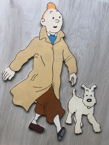 Maquette plv tintin - plv, et