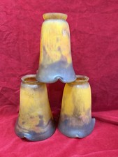 Lot 3 Tulipes Pates De Verre