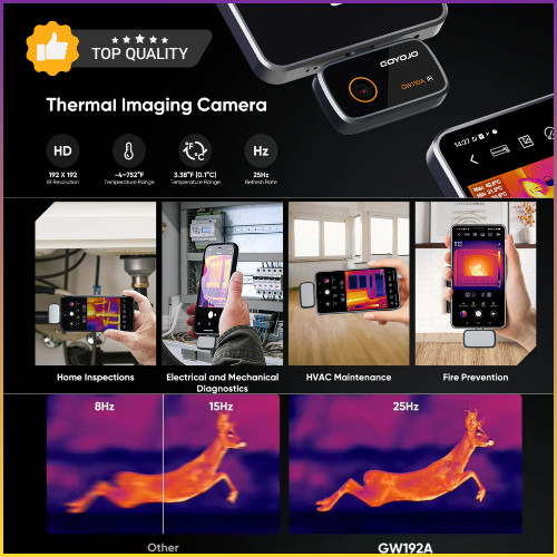 Caméra thermique pour - caméra,