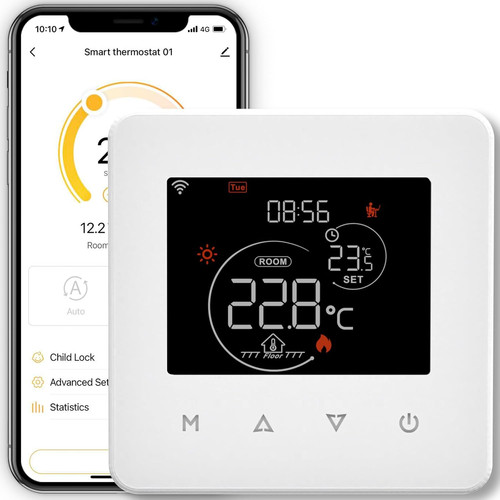 Thermostat connecté wifi - thermostat,