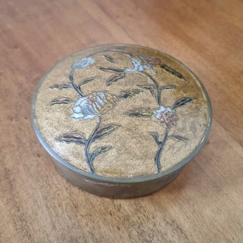 Petite boîte ronde métal - ronde,