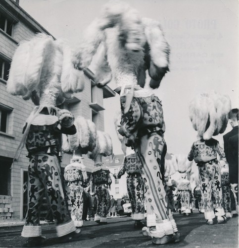 Binche 1950 fête des - c.,