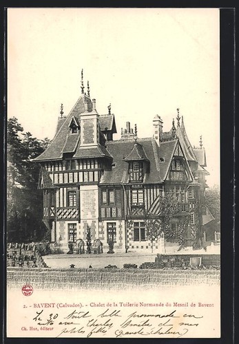 Cpa bavent chalet la - chalet,