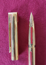 STYLO PLUME WATERMAN PLAQUE OR