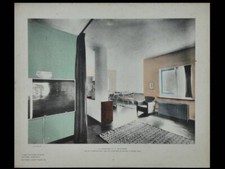 LE CORBUSIER - P. JEANNERET, MAISON JEANNERET, PARIS - PLANCHE 1927 -