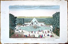 Optical view 18th century