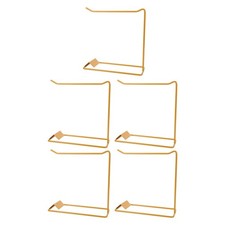  Présentoir métallique 5 pièces pour nuancier de vernis à ongles - Présentoir