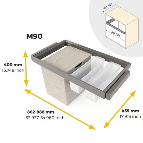 Kit bacs rangement - bacs, +