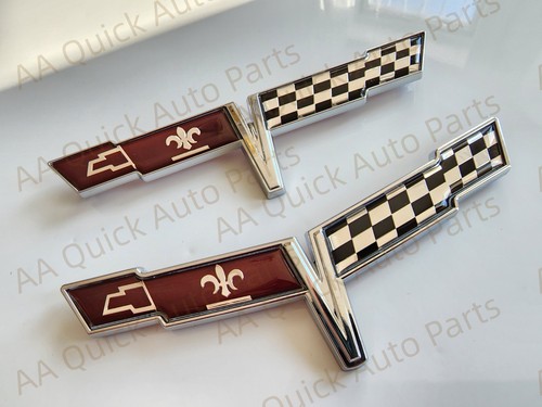 Pair chrome front nose rear - chrome,