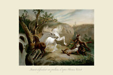   Jument défendant son