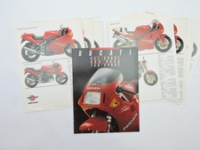 1980s Ducati Dealer Brochures 851 Sport 906 Paso 750 888 900 Superbike 385
