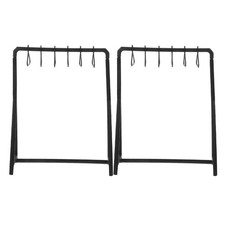  2 Set Accessoires Maison De Poupee Garde-robe Poupée Rangement Des Vêtements