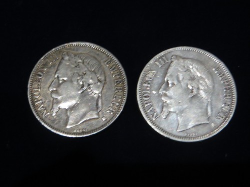 Lot pièces 5 francs - lot, 2