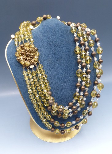 Collier vintage perles - collier,