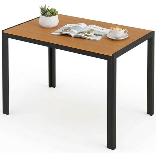 Table jardin aluminium - table,
