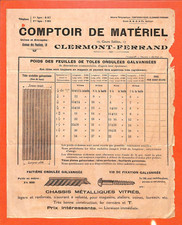 CLERMONT-FERRAND (63) MATERIAL COUNTER / TOLES " FLYER