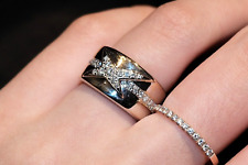 Mauboussin Paris 18k White Gold Ring with Diamond