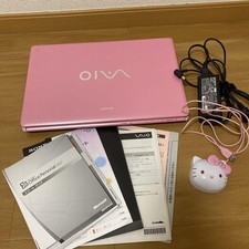 Ordinateur portable Sony VAIO rose Windows 7 avec souris Hello Kitty, manuel ...