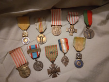 lot de 10 médailles