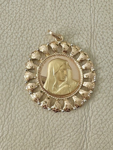 Médaille vierge 750 - en,