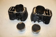 1998 Honda Shadow VT 1100 Engine Motor Piston Cylinders Block Jug Front Rear 