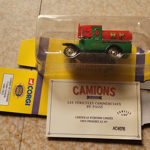 Corgi camions antan ford - camions,